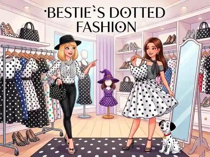 Leikur Bestie`s Dotted Fashion á netinu