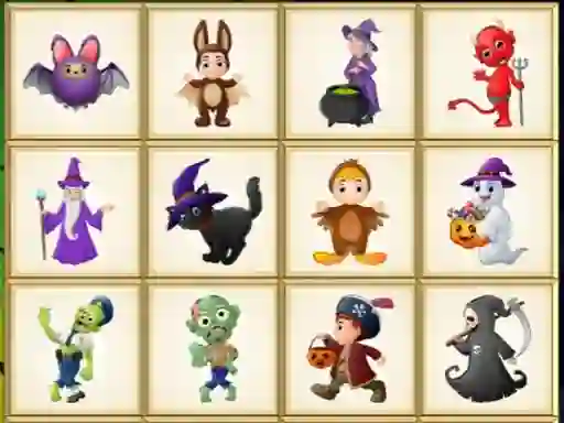 Leikur Halloween Board Puzzles á netinu