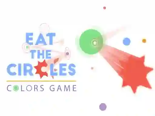 Leikur Eat the circles Colors Game á netinu