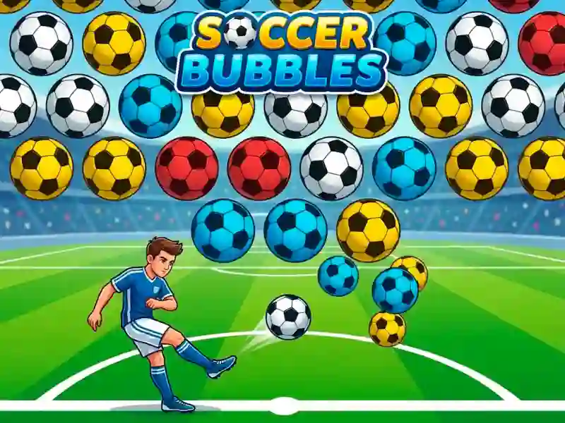 Leikur Soccer Bubbles á netinu