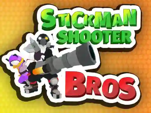 Leikur Stickman Shooter Bros á netinu