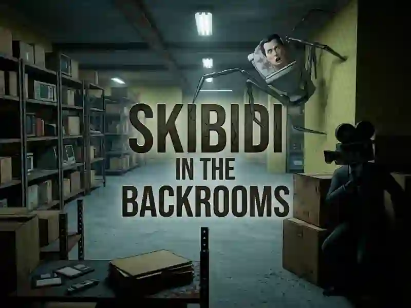 Leikur Skibidi In The Backrooms á netinu