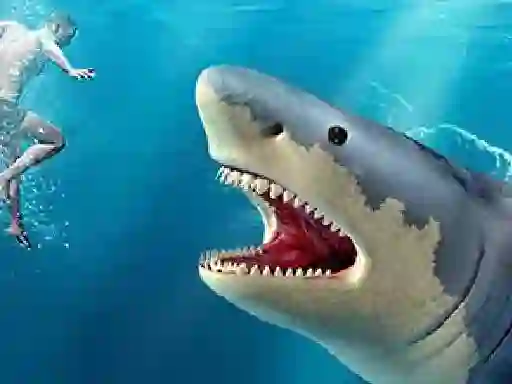 Leikur Shark Hunting á netinu