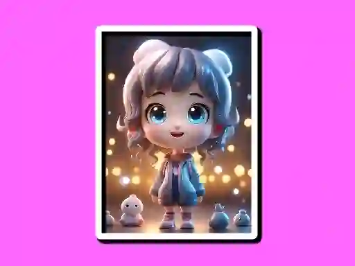 Leikur Chibi Doll Hidden Stars á netinu