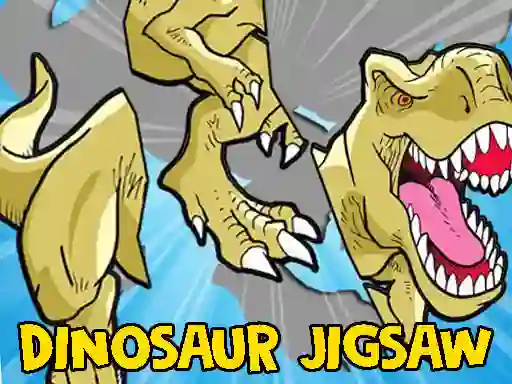 Leikur Dinosaur Jigsaw á netinu