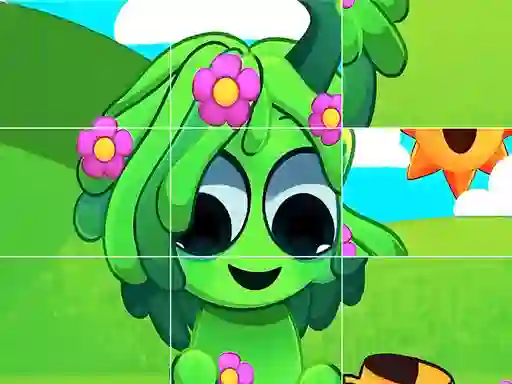 Leikur Sprunki Incredibox Slide Puzzle á netinu