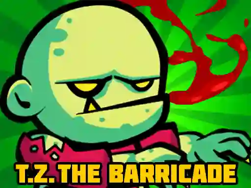 Leikur Tiny Zombie The Barricade á netinu
