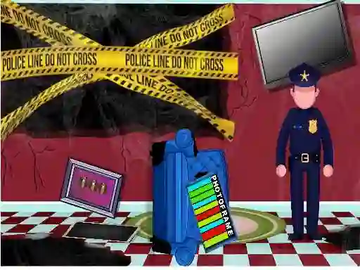 Leikur Crime House Escape á netinu