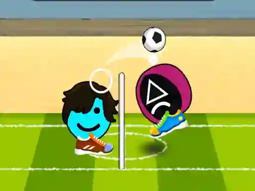 Leikur Head Soccer Squid Game á netinu