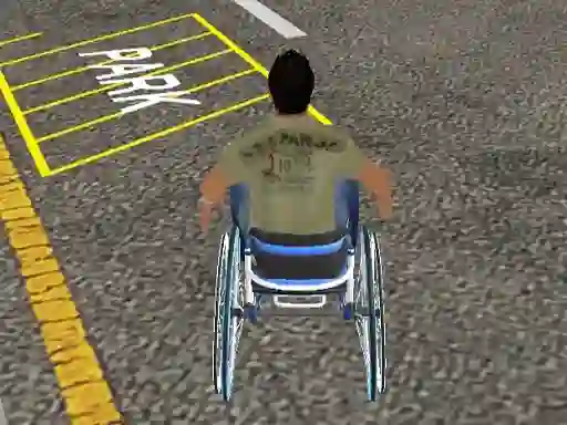 Leikur Wheel Chair Driving Simulator á netinu