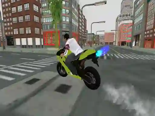 Leikur Heavy Bikes City Parking Game 3D á netinu