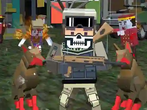 Leikur MultiGun Arena 3D Zombie Survival á netinu
