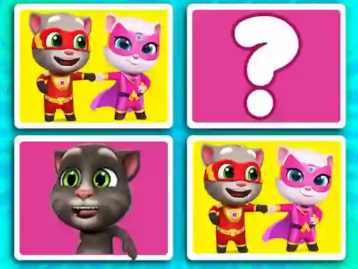 Leikur Talking Tom Match'Up á netinu