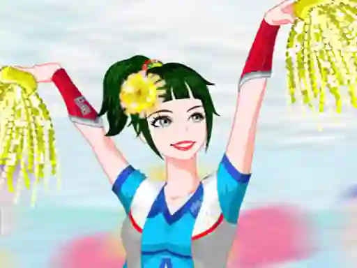 Leikur Cheerleader Dress Up Game á netinu
