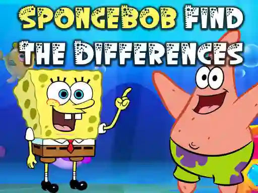 Leikur SpongeBob Find The Differences á netinu
