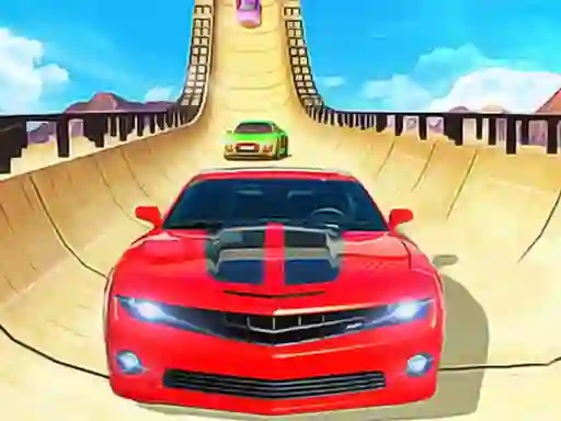 Leikur Mega Ramp Car Stunt Games á netinu