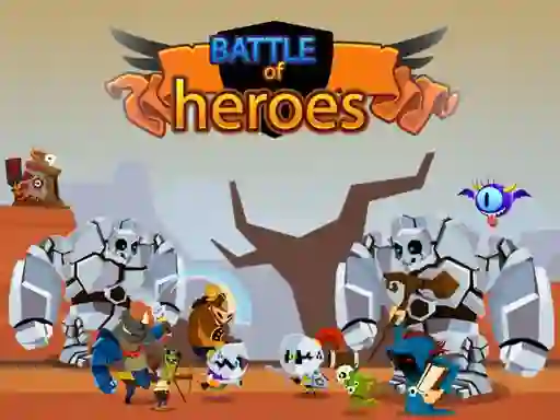 Leikur Battle Of Heroes á netinu