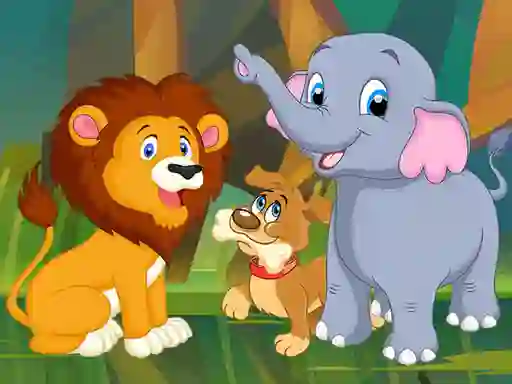 Leikur Animal Puzzles á netinu