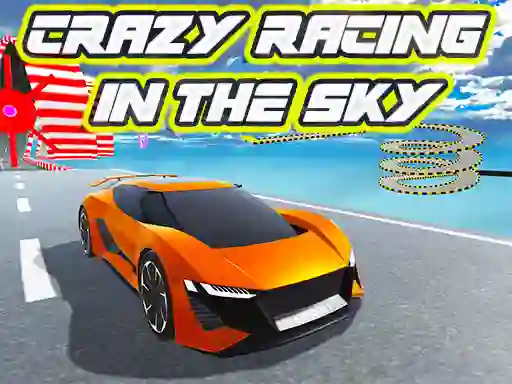 Leikur Crazy racing in the sky á netinu