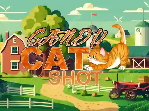 Leikur Candy Cat Shot á netinu