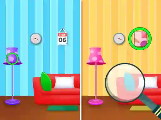 Leikur Find The Difference á netinu