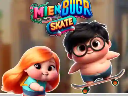 Leikur Mien Bugr Skate á netinu