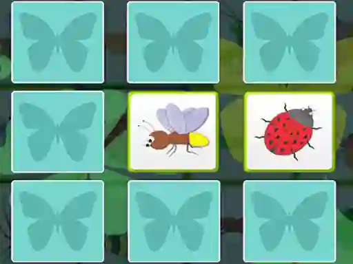 Leikur Kids Memory game - Insects á netinu