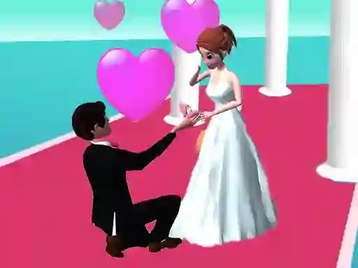 Leikur Dreamy Wedding Rush á netinu
