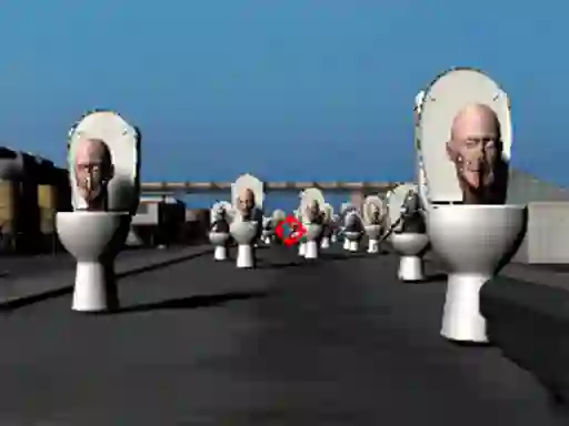 Leikur Hunt Skibidi Toilet á netinu