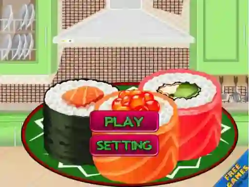 Leikur Sushi Roll 3D Cool á netinu