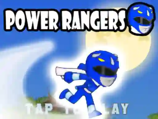Leikur Blue Ranger High Jump á netinu