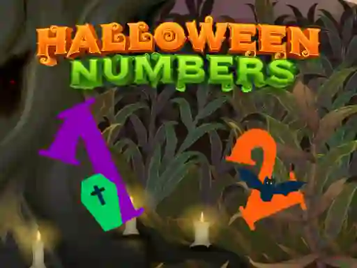 Leikur Halloween Numbers á netinu