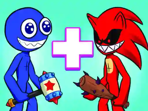 Leikur Merge Rainbow Friends á netinu