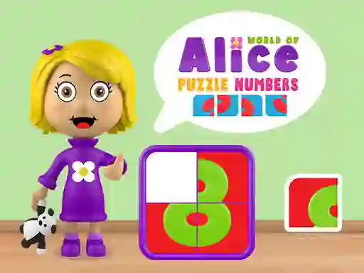 Leikur World of Alice Puzzle Numbers á netinu