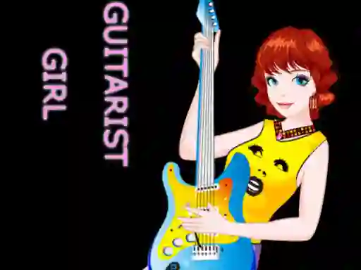 Leikur Guitarist Girl á netinu