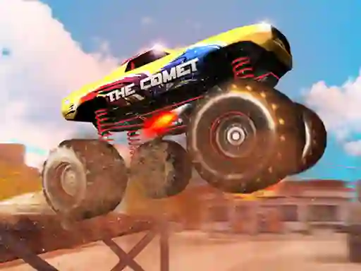 Leikur Monster Truck Stunt Racer á netinu