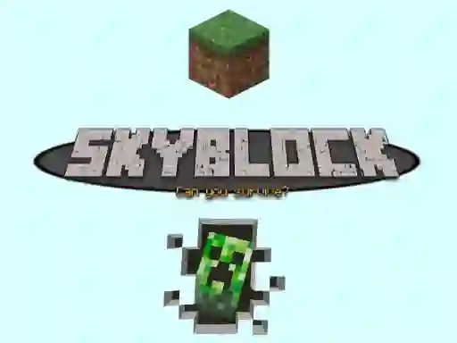 Leikur SkyBlock á netinu