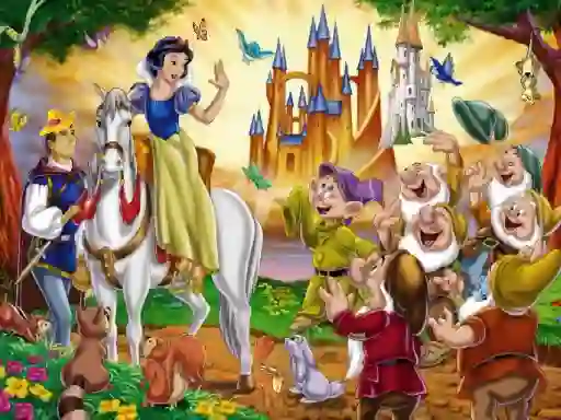 Leikur Snow White hidden objects á netinu
