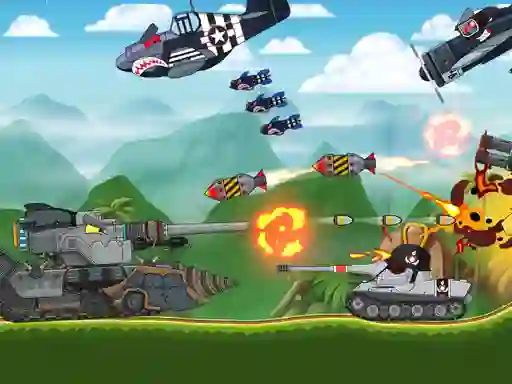 Leikur Tank Battle Tank War á netinu
