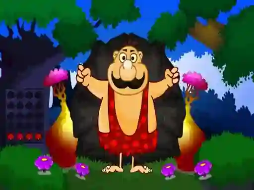 Leikur Caveman Forest Escape á netinu