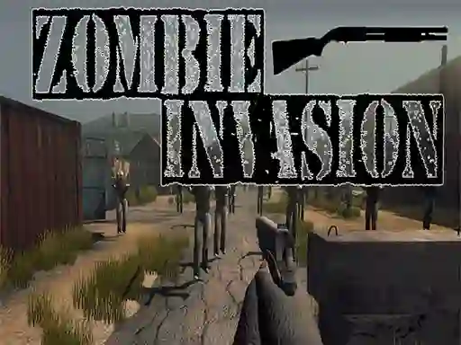 Leikur Zombie Invasion á netinu