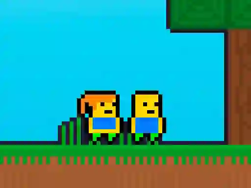 Leikur Skyblock Parkour Easy Obby á netinu
