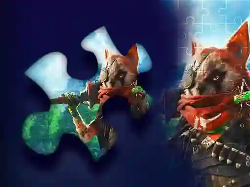 Leikur Biomutant Online Jigsaw Puzzle planet á netinu