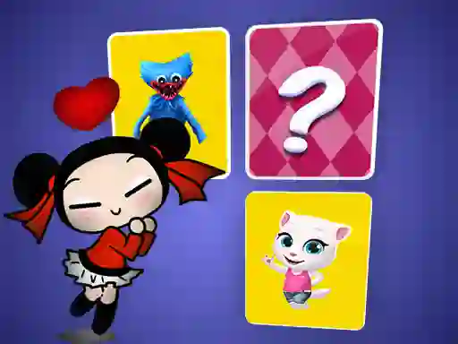 Leikur Pucca Memory Card Match á netinu