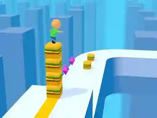 Leikur Cube Stack á netinu
