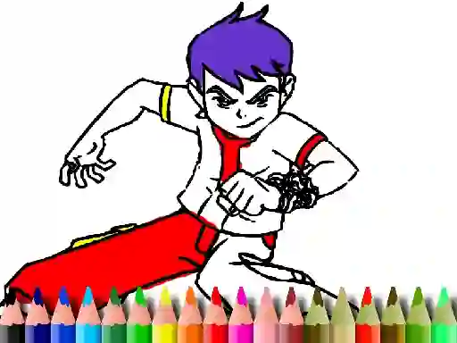 Leikur Ben 10 Coloring Book á netinu