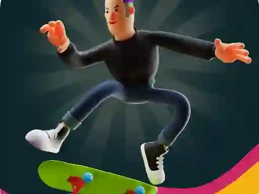 Leikur Longboard Crasher á netinu