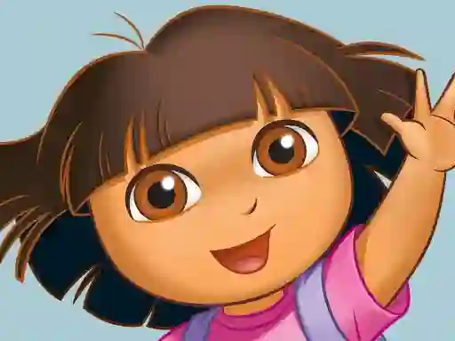 Leikur Dora The Explorer Diamond Hunt á netinu