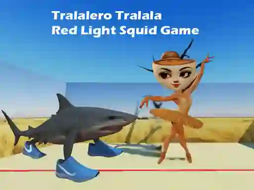 Leikur Tralalero Tralala Red Light Squid Game á netinu