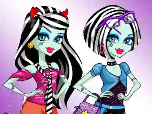 Leikur Monster High Dress Up á netinu